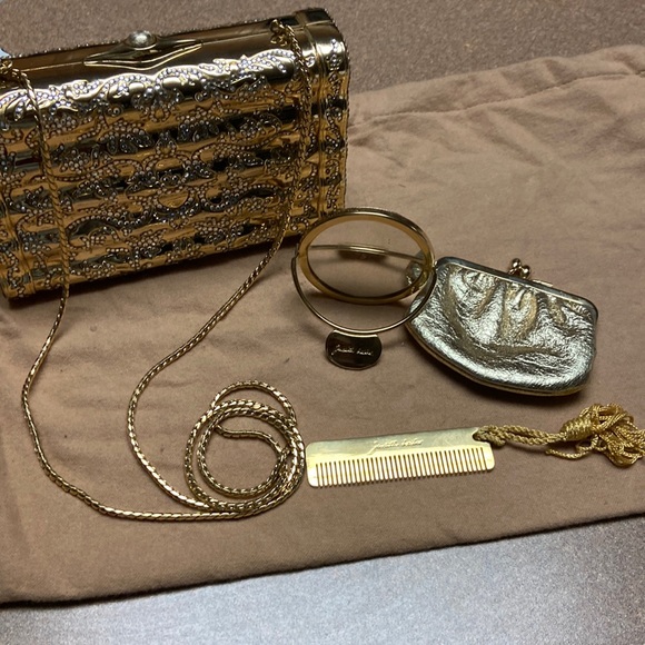 Judith Leiber Embellished Clutch - Picture 1 of 16